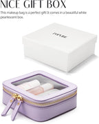 Popvibe Clear Makeup Bag Travel Cosmetic Case Transparent Toiletry Bag - Image 7