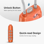 Puroma 2 Pack TSA Approved Luggage Locks, 4 Digit Combination Travel Locks - Image 4