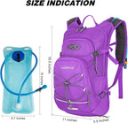 LARIPOP Hydration Backpack, 18L Hiking Backpack - Image 2