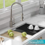 KRAUS Kore Workstation 32-inch Undermount 16 Gauge Stainless Kitchen Sink - Image 2