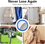 2025 New Air Tracker Tag-4 Pack, Replaceable Battery, Key Finder and Item - Image 8