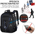 17.3 Laptop Backpack for Men Women, Extra Large Travel laptop Backpack - Image 5