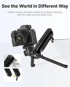 ULANZI TT38 Mini Tripod for Camera, One-Click Open Tabletop Camera Tripod Small - Image 5