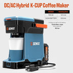 SENIX Coffee Maker, Portable Coffee Machine, 2-in-1 20V 5.0 Ah Battery - Image 3