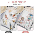 PACKISM Floral Texture Lace TSA Approved Toiletry Bag - Image 7