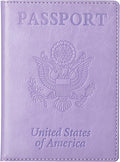 TIGARI Passport Holder for Travel Women Men, PU Leather Passport Wallet Cover by TIGARI