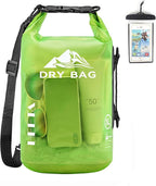HEETA Dry Bag Waterproof for Women Men, 5L/10L/20L/30L/40L Roll Top Lightweight by HEETA
