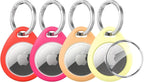 UNBREAKcable 4 Pack Holder for Apple AirTag Protective Case Waterproof TPU Shell by UNBREAKcable