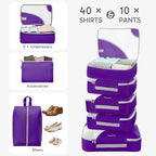ALL INCLUDED 10 Set Durable Packing Cubes - Image 4