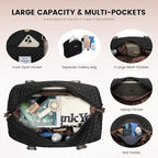 LOVEVOOK Travel Duffle Bag, Weekender Bags - Image 3