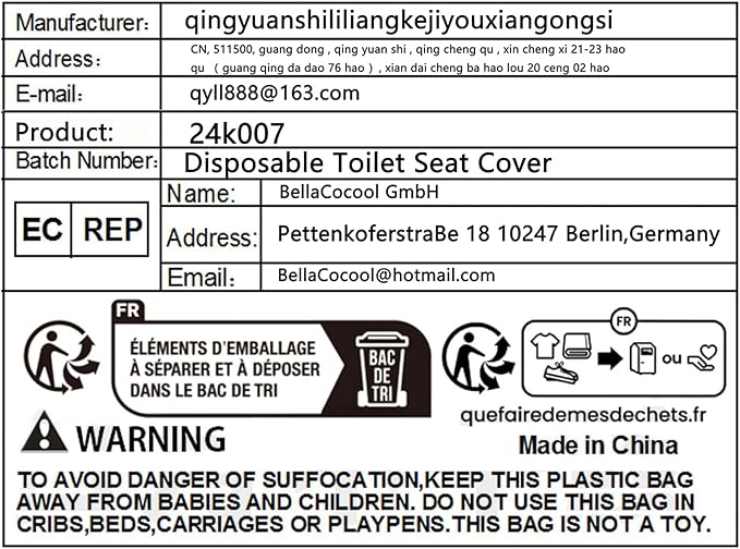 Disposable Toilet Seat Cover Independently Packaged - Image 7
