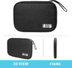Electronics Organizer Travel Case, Electronic Accessories Storage Bag, Portable - Image 6