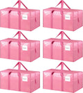 6 Pack Extra Heavy Duty Large Moving Bags by Fygrip