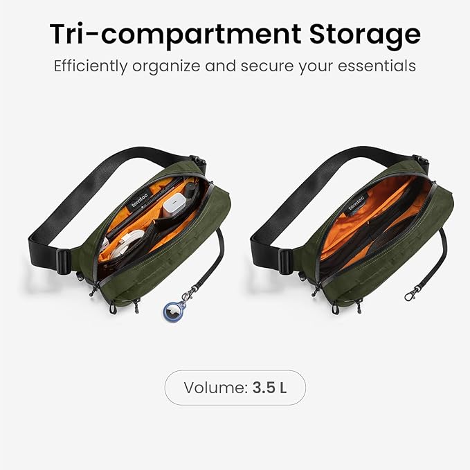 tomtoc 3.5L X-Pac Sling Bag - Image 4