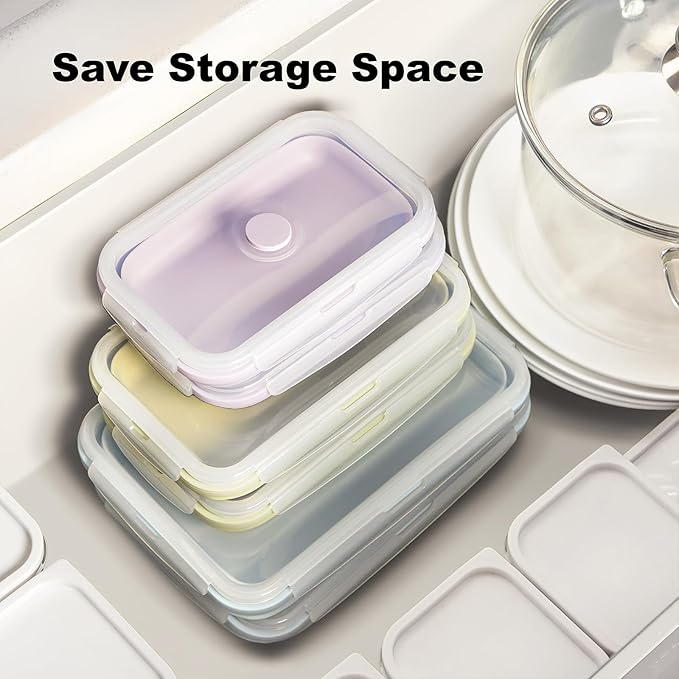 Large Collapsible Food Containers - Image 2