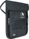 VENTURE 4TH Passport Holder Neck Wallet by VENTURE4TH