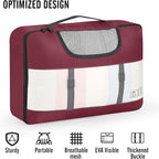 Veken 10 Set Packing Cubes for Travel Essential, Suitcase Organizer Bags in 4 - Image 4