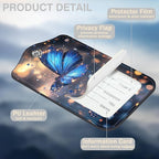 2 Pcs Blue Butterfly Luggage Tags - Image 3