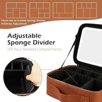 MOMIRA Travel Makeup Bag Cosmetic Bag Makeup Organizer Bag - Image 4