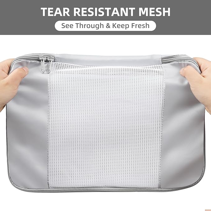 BAGAIL 6 Set/8 Set/10 Set Packing Cubes Various Sizes Packing Organizer - Image 4