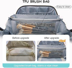BOYATU Travel Makeup Bag Organizer Cosmetic Bag: 3 Pcs Set Make up Bags - Image 3
