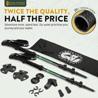 100% Carbon Fiber Trekking Poles by USA Brand - Image 2