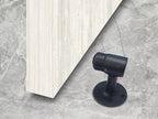 QCAA Solid Brass Door Stop, Matte Black, 1 Pack, Made in Taiwan - Image 3