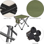 Opliy Camping Stool, Folding Samll Chair Portable Camp Stool - Image 5