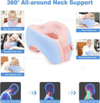 Travel Neck Pillow, Ergonomic Airplane Pillow - Image 2