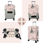 Travel Luggage Cover Suitcase Protector Fits 18-32 Inch Wheel Covers - Image 3