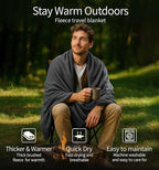 Travel Camping Blanket Lightweight and Breathable, 67 x 48 in Soft Airplane - Image 4