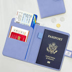 Melsbrinna Premium Leather Passport Holder Covers Case, Waterproof Rfid - Image 6