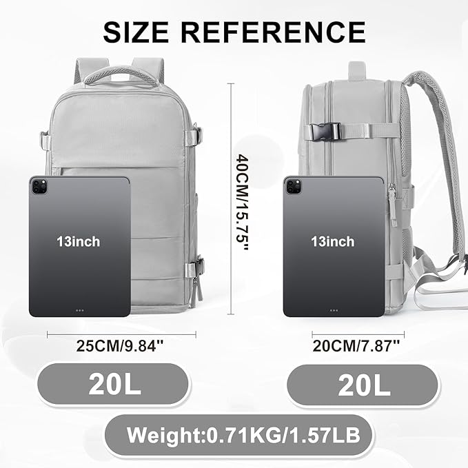 coowoz Travel Backpack Carry On - Image 6