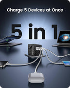 LENCENT 65W Universal Travel Adapter, GaN International Fast Charger 2 USB-A & - Image 7