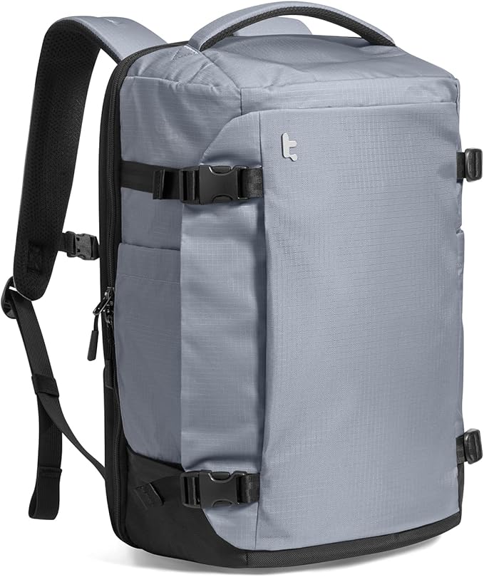 tomtoc Travel Backpack 40L, TSA Friendly Flight Approved Carry-on Luggage Hand by tomtoc