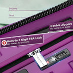 BEOW 3 Piece Luggage Sets For Women - Image 5