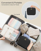 Relavel Makeup Bag with LED Mirror, Travel Makeup Case with Rechargeable - Image 7