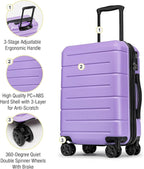 KYME Hardside Expandable Carry On Luggage 22x14x9 Airline Approved - Image 5