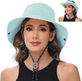 Sun Hats for Women Bucket Hat UV Protection Fishing Hat Wide Brim Safari Hats 2 by ZOORON