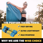 Wise Owl Outfitters Microfiber Camping Towel - Image 4