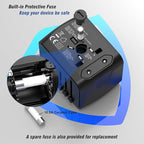 Universal International Travel Power Adapter W/High Speed 2.4A USB, 3.0A Type-C - Image 4