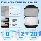 Insulated Cooler Backpack, Double Deck Leakproof Cooler Bag, Insulated Backpack - Image 3