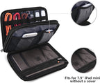 BUBM Double Layer Electronic Accessories Organizer, Travel Gear Bag - Image 3