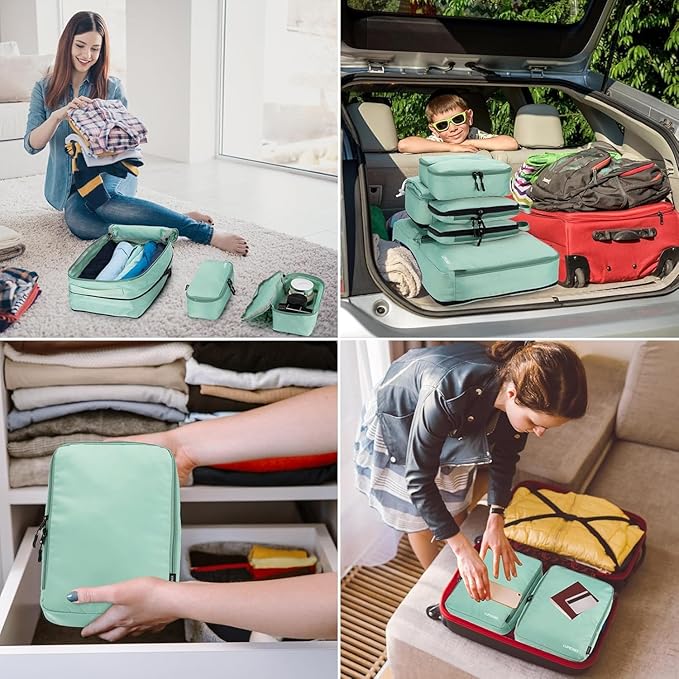8 Set Compression Packing Cubes - Image 7