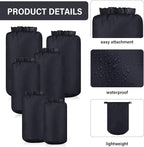6 Pcs Waterproof Dry Bag Sack Lightweight Outdoor Dry Bags 35 L, 20 L, 15 L - Image 3