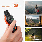 Emergency Survival Function Whistle, Outdoor Multifunctional Tool Safety Whistle - Image 6