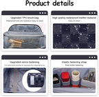 Travel Makeup Bag Organizer Cosmetic Bag: 3 Pcs Set Make up Bags - Image 3