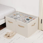 Shoe Organizer for Closet, Foldable Shoe Box - Image 5