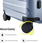 Carry on Luggage 22 X 14 X 9 Airline Approved, 20 Inch Luggage - Image 8