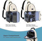 MOSISO Camera Sling Bag, DSLR/SLR/Mirrorless Camera Backpack Case Shockproof - Image 2